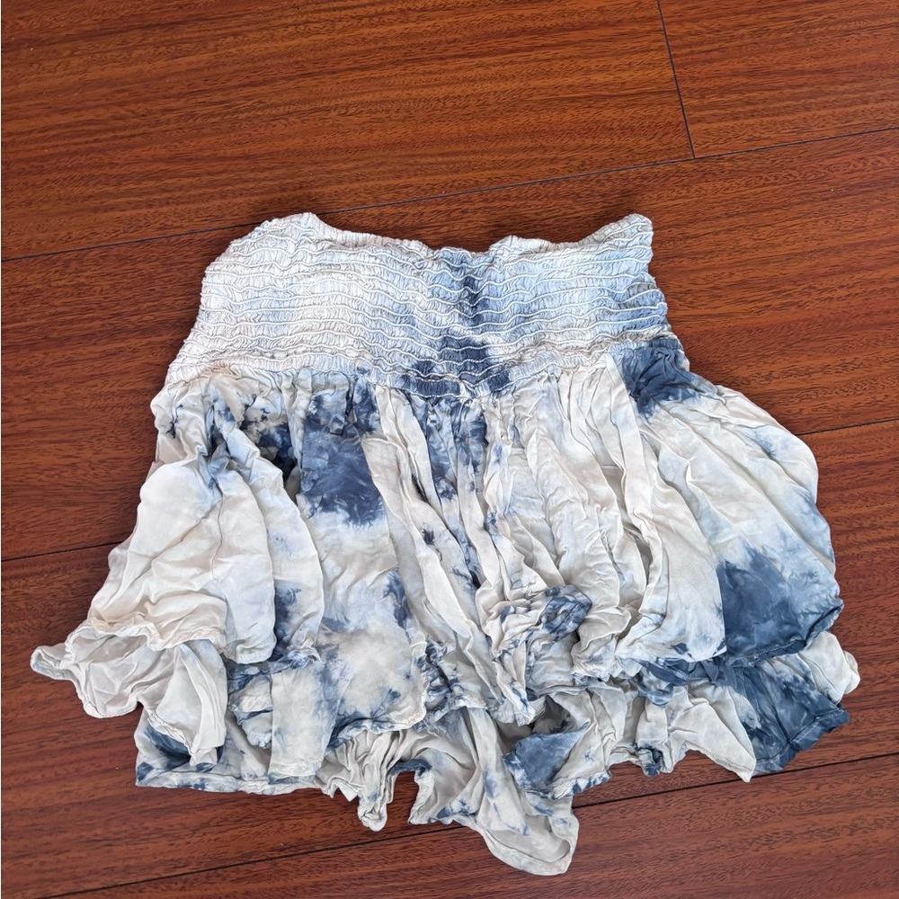 Tie-Dye Ruffle Skirt